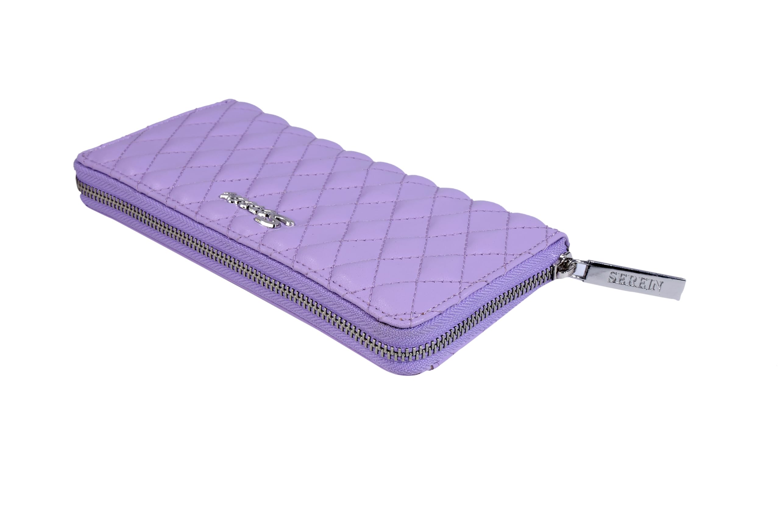 SEREIN® Women's Vegan Wallet | Vegan Leather Fashion Card Coin Holder Long Wallet 2