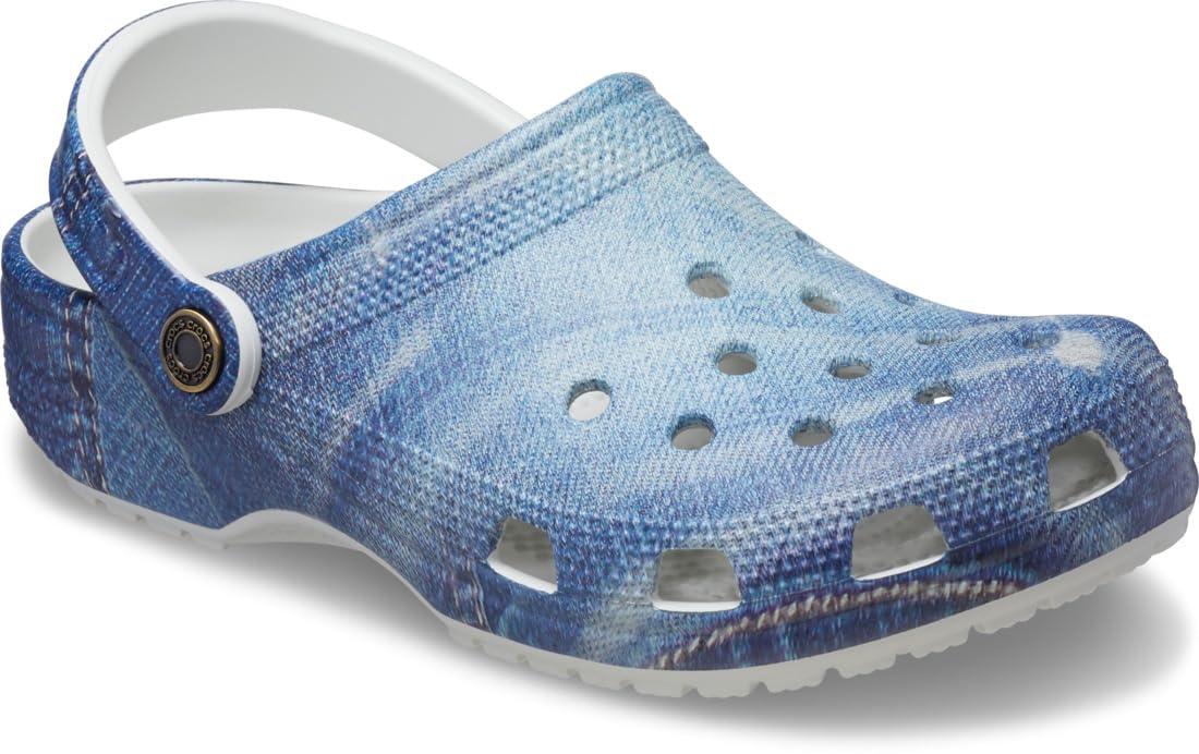 crocs Unisex-Adult Classic Denim Clog Mnl,9 UK Men/ 10 UK Women-picture-39
