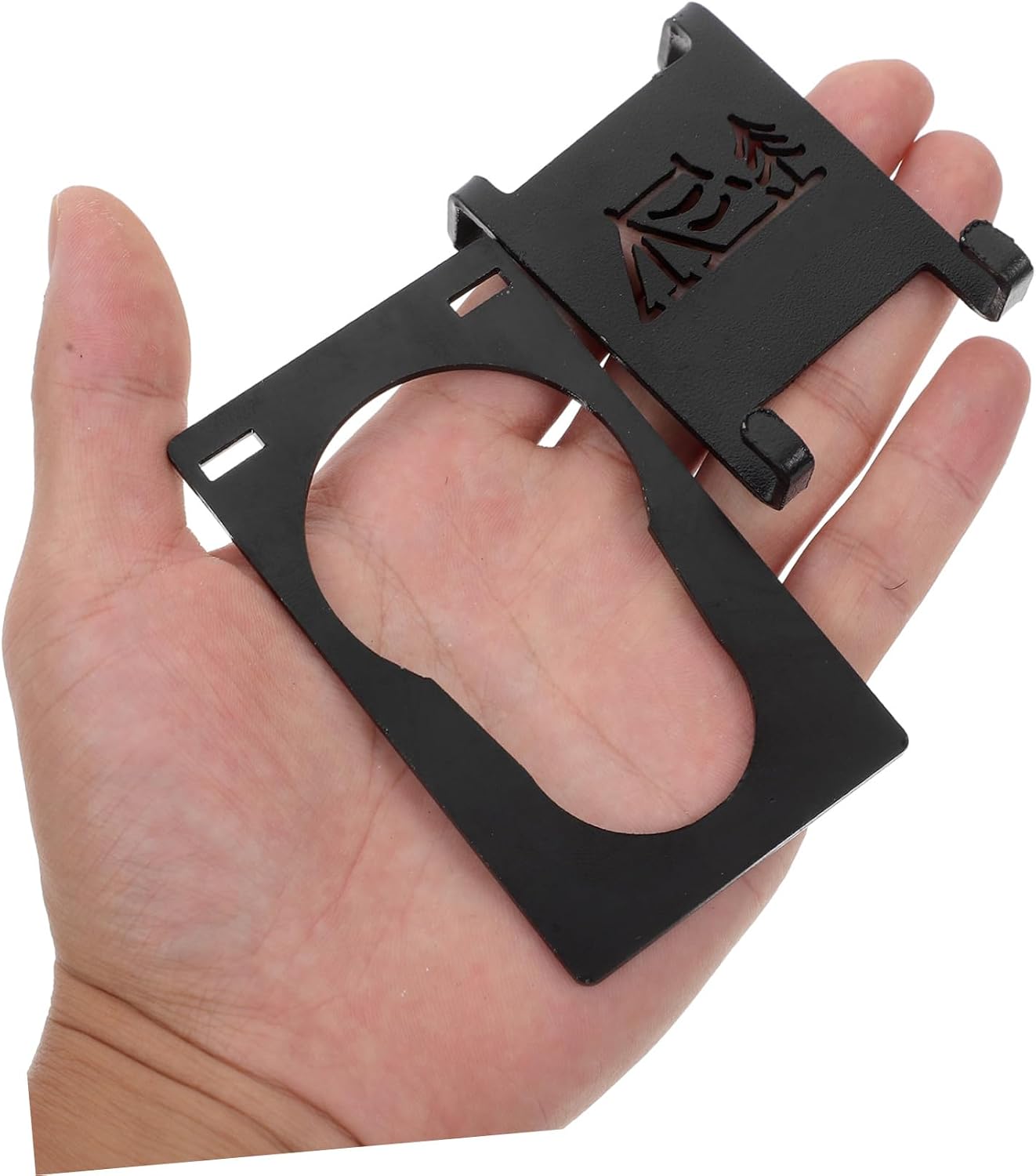 Lightweight Iron Canister Holder with Versatile Design and Compact Structure Portable Camping Gear Hook for Outdoor Camping