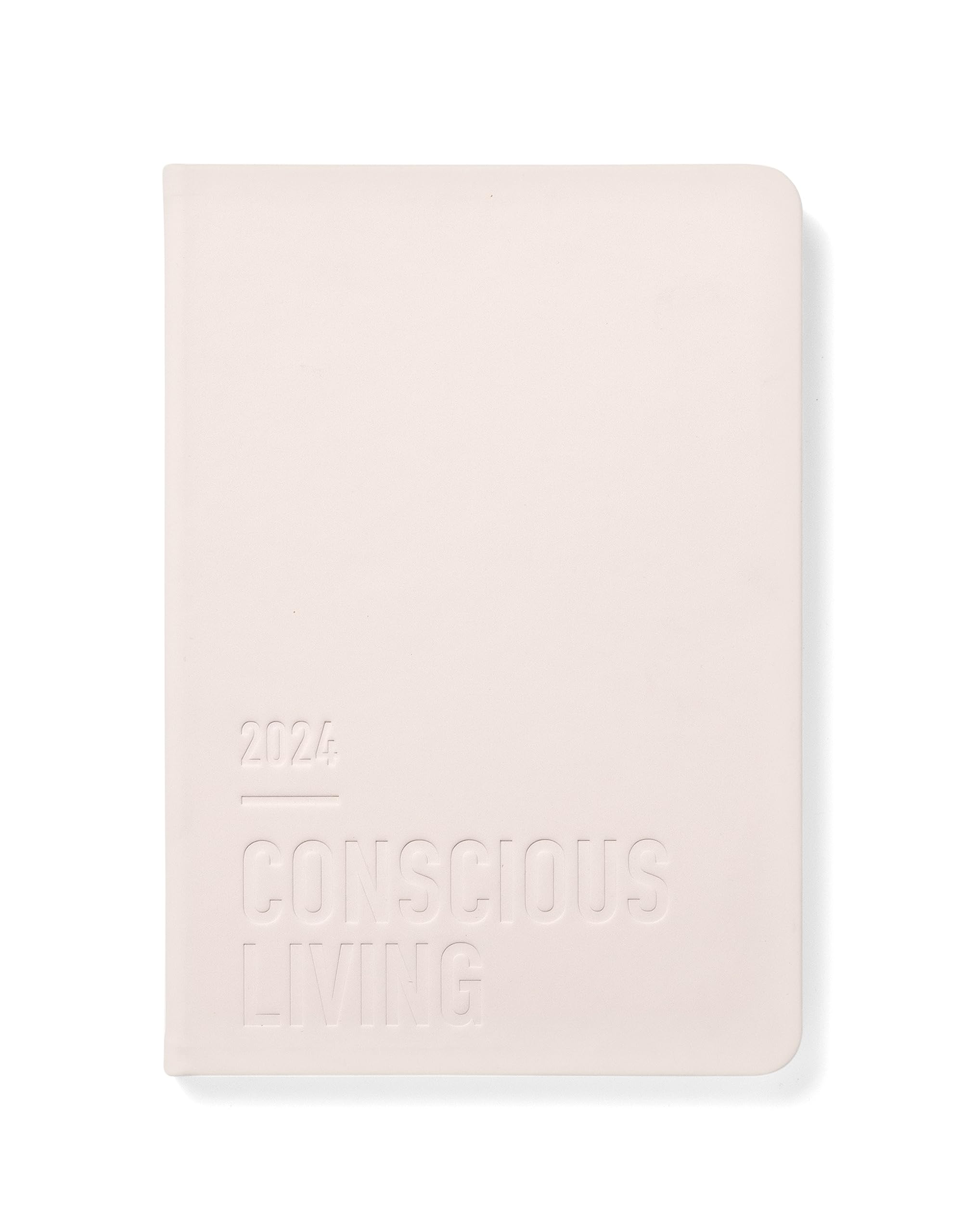 Letts Conscious A5 week to view 2024 diary - rosewater