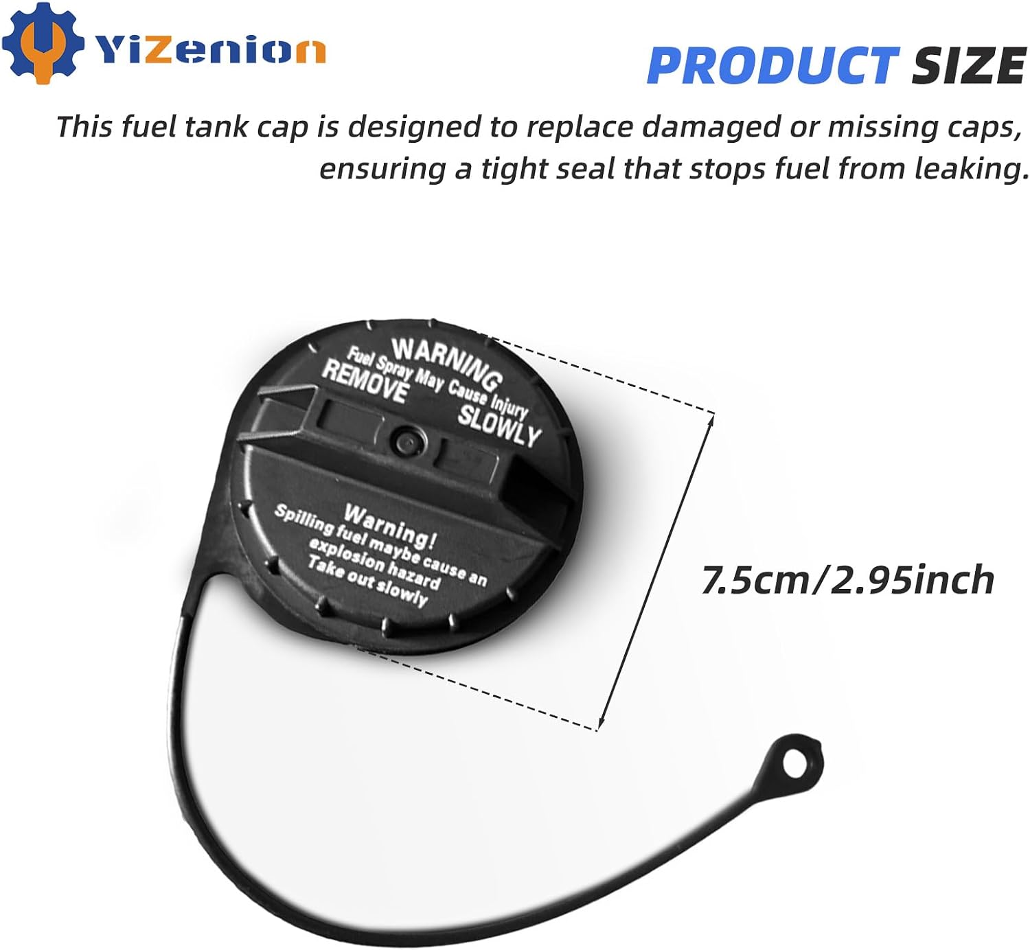42031SA010 Gas Cap, Fuel Cap Compatible with Subaru Forester 2003-2004/2006-2008, Outback 2004, Baja 2004-2006, Impreza WRX 2003-2007, Impreza WRX STi 2004-2007, Legacy, Replace 42031-FE000
