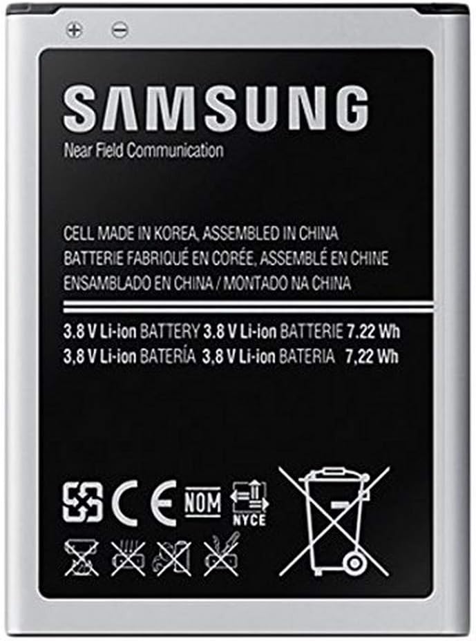 B500BE NFC/LTE 1900mAh Battery for Galaxy S4 Mini - Black (4 Terminals)