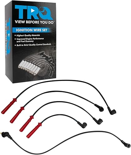 Miniatura 172 de TRQ Juego de cables de bujía de encendido del motor compatible con Hyundai Tucson Kia Sportage 2.7L Nrew
