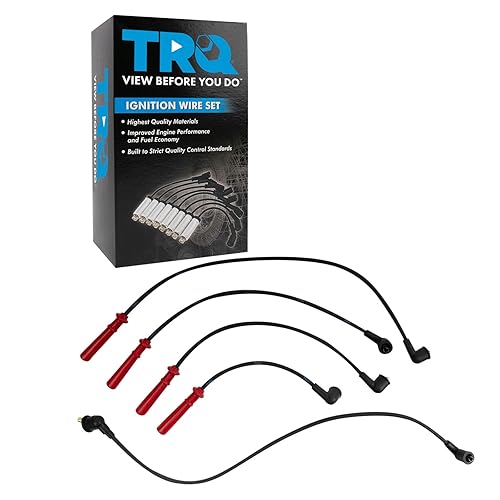 Miniatura 756 de TRQ Juego de cables de bujía de encendido del motor para Ford F250 F350 Super Duty V8 6.2L nuevo