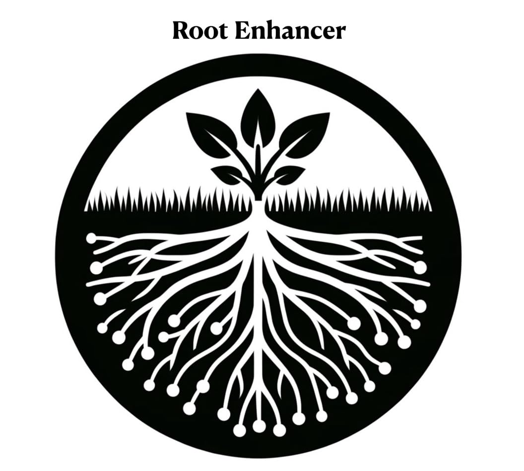 Microbial Fertilizer Soil Amendment - Root Enhancer - Increased Yields - Nitrogen Fixation - Active and Living Liquid Microbial Concentrate (16 fl oz)