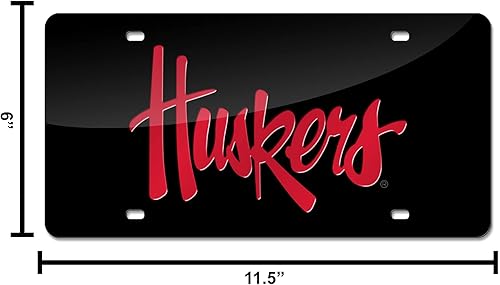 Miniatura 820 de Rico Industries Placa de matrícula de metal con incrustaciones láser de Florida Gators de la NCAA plateado,Alternativo,Negro -,Negro/Plata,Azul,azul