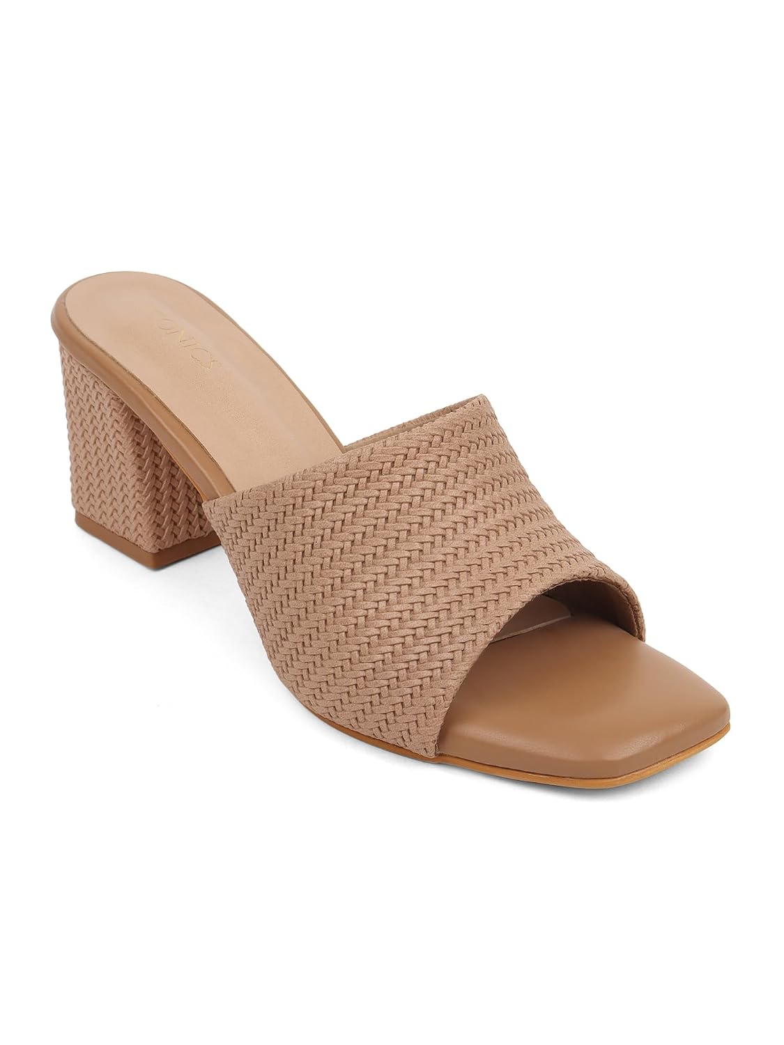 Iconics Women Comfortable Block Heel Round Toe Strapless Fashion Shoes - Review, Price and Buying Guide