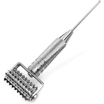 Amazon Runono ローラー鍼 小児鍼 美顔ローラー 持ち運び袋付き Runono 鍼 灸