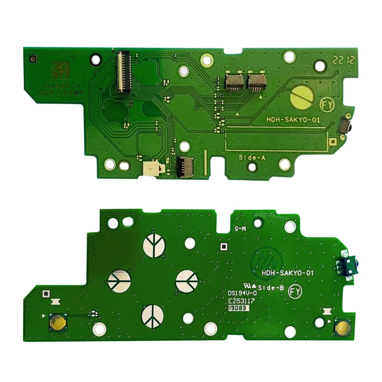 Left L Side Motherboard Game Console Left L Side Board Replacement Professional Game Console Key Board Part Compatible with Switch Lite Left Handle