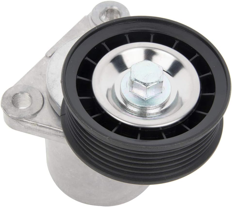OCPTY Timing Belt Tensioner w/Pulley Fits for 2003-2011 for Ford Focus 2006-2011 for Ford Fusion 2005-2010 for Mercury Mariner 2006-2009 for Mercury Milan 89372 Belt Tensioner Assembly