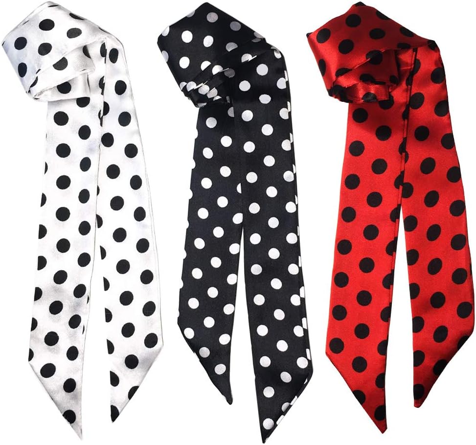 2/6/10Pack Scarf Bags for Women Handbag Scarfs Band Hair Neck Scarves Fashion Gifts