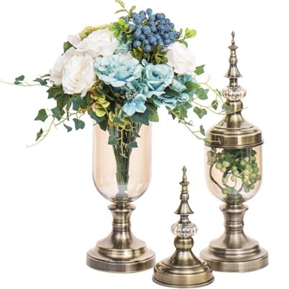 Vase en verre stable avec base alliage pour éviter les chutes sur vos tables