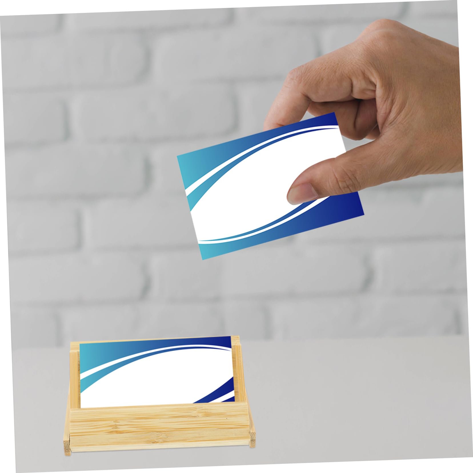 jojofuny 5stücke Id Card Storage Box Tragbare Visitenkarten-organizer Für Büro Briefcase Design Und Praktisch Für Geschäftsreisende Schützt Und Hält Karten Sauber