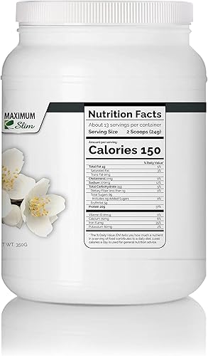 Miniatura 3 de Maximum Slim Batido de proteínas orgánico - Sabor cremoso de vainilla