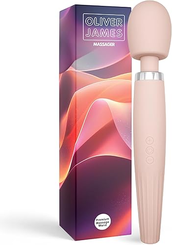 Miniatura 54 de Barra masajeadora Six Nine personal, recargable, inalámbrica, con 20 patrones de vibración, 8 velocidades, incluye bolsa de viaje Melocotón