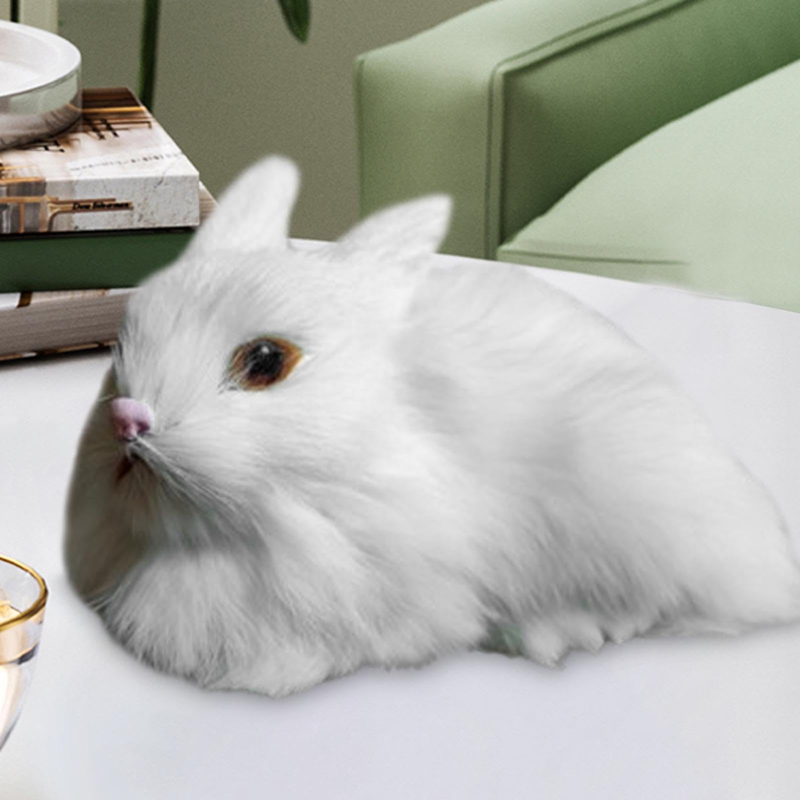 15Cm Realistici Simpatici Conigli di Peluche Realistici Animali