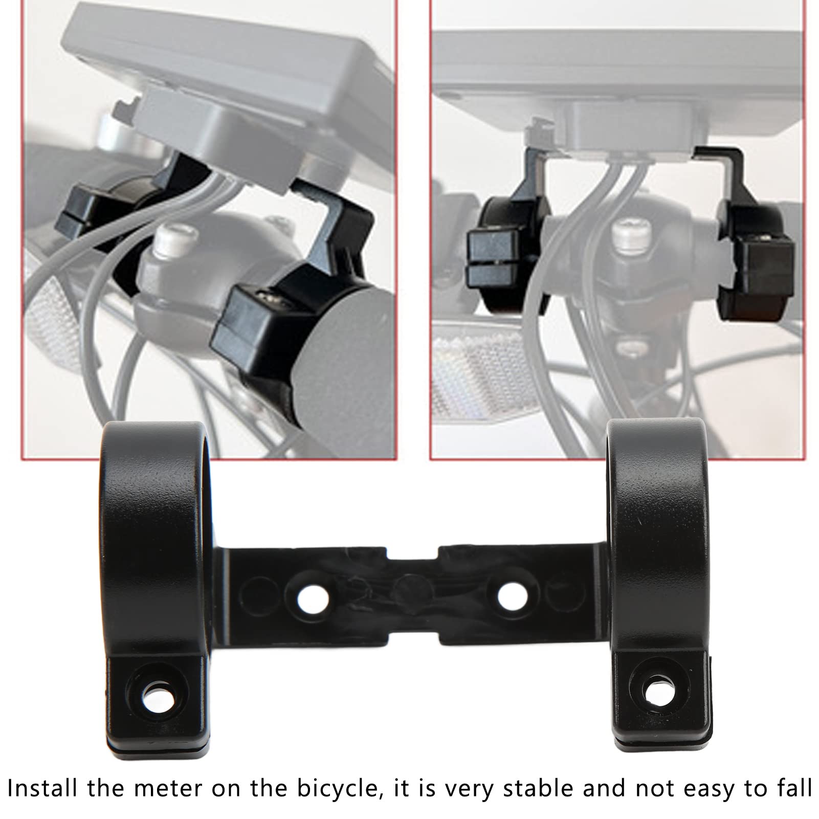 Supporto per Display LCD per Bicicletta elettrica, Ampia Applicazione Forte praticabilità Staffa per Strumento LCD per Bici per LCD8HU per LCD8H per LCD3U