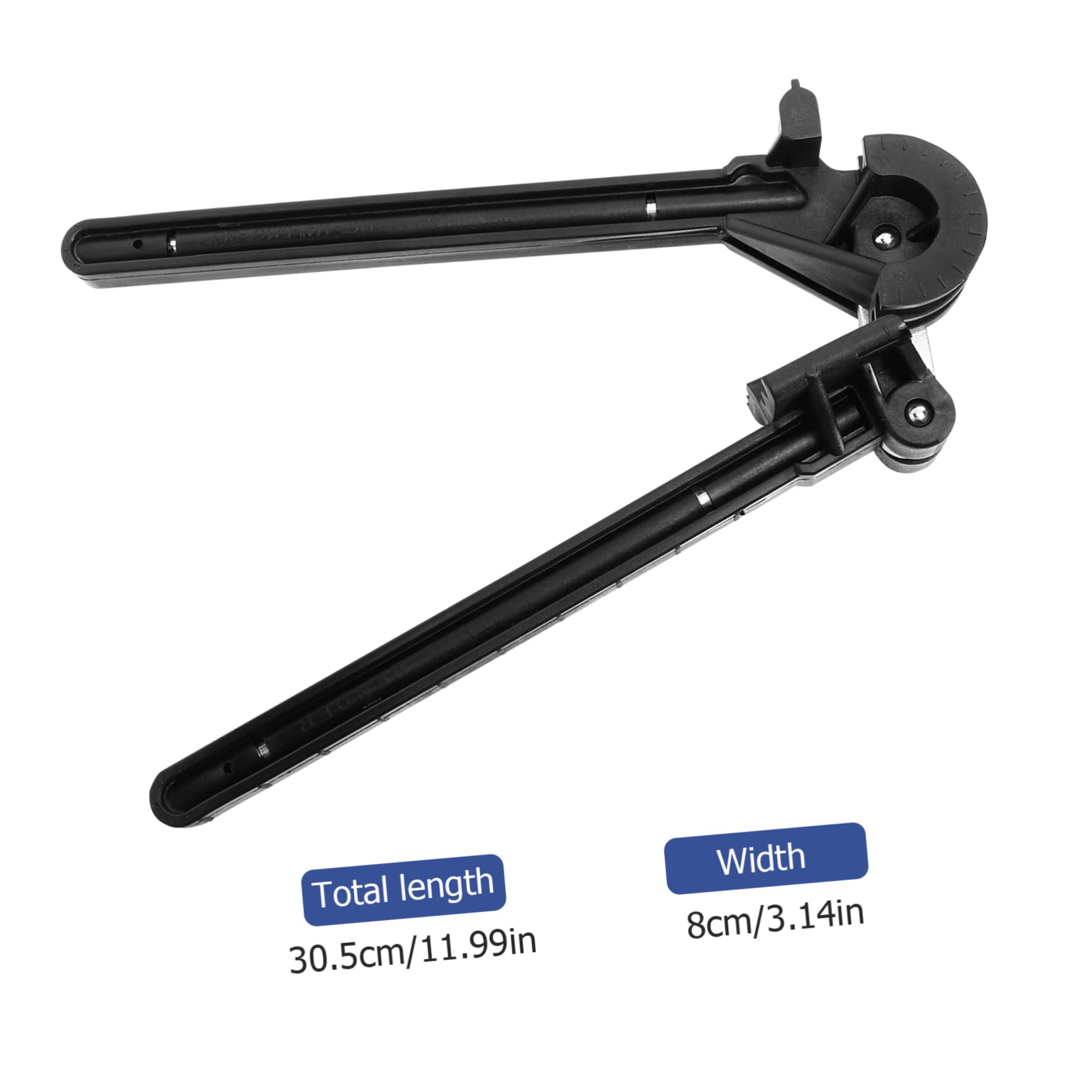 Tofficu 4-slot Bender for Car Degree Manual Tube Bending Tool Tube Bender Tool Aluminum Material