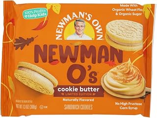 NEWMANS OWN Cookie Butter Sandwich Creme Cookies, 13 OZ