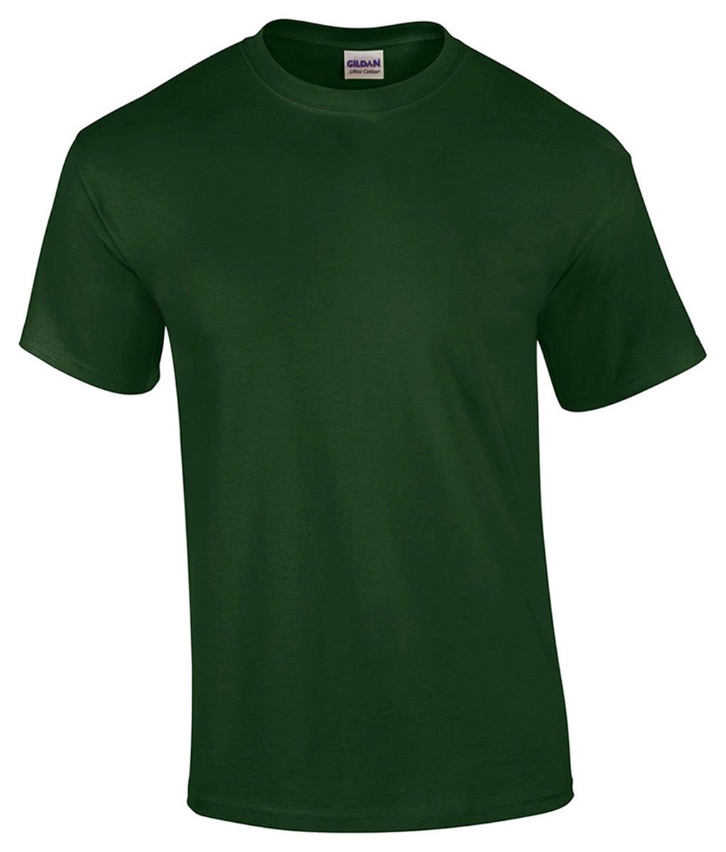 Gildan Men's Heavy Cotton T-Shirt - XL - Bottle Green