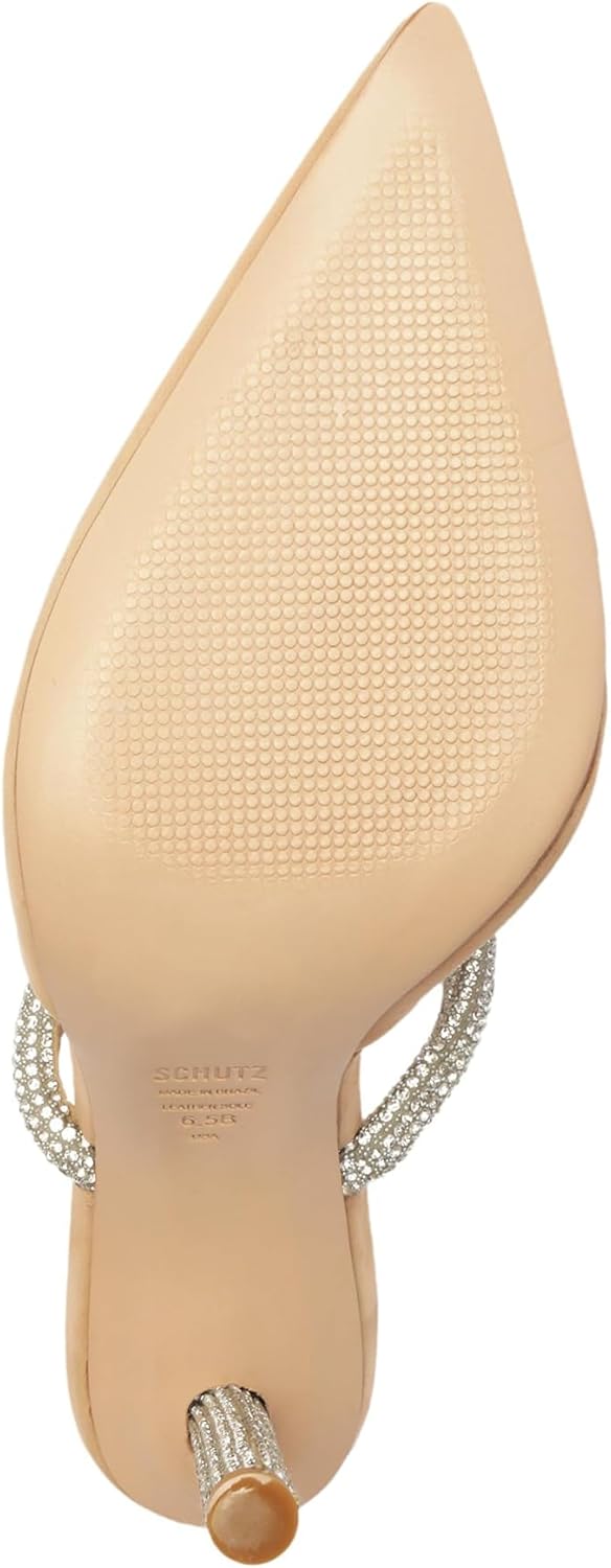 SCHUTZ Women's Pearl Pin Heel Mule - Image 3