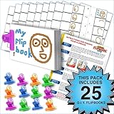 Fliptomania Blank Flipbook Animation Activity Pack - 25 Sets DIY Flip Books