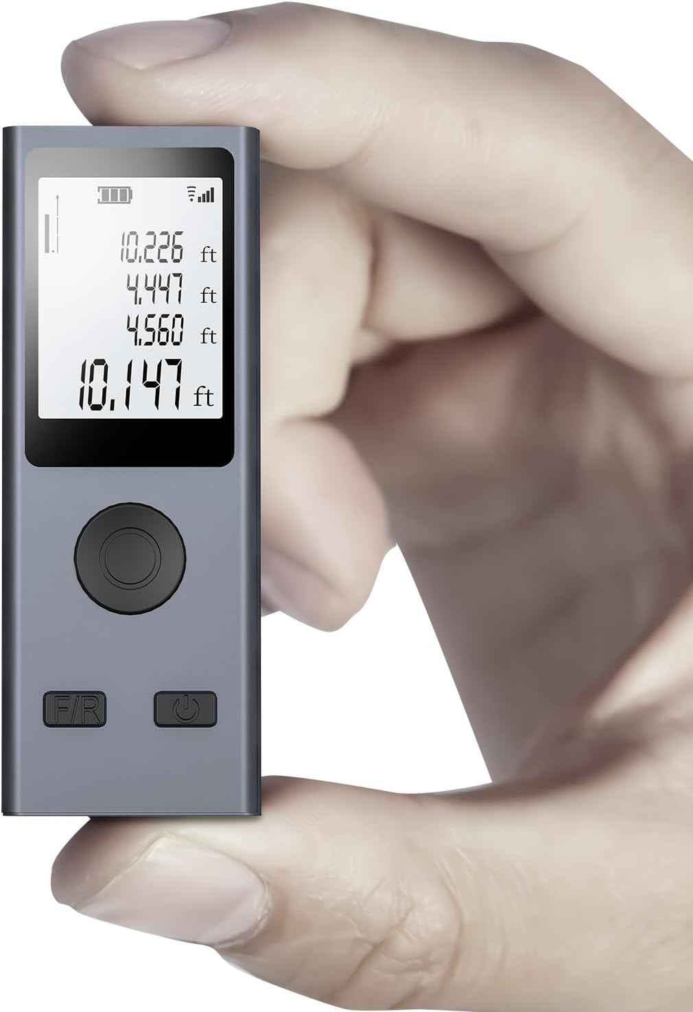 AquilaPro Laser Measuring Tool 98ft Range, ±0.078 Inch Accuracy, Compact Laser Tape Measure with USB Charging, 6in1 Laser Distance Measuring Tool, Flexible Unit Switching m/in/ft