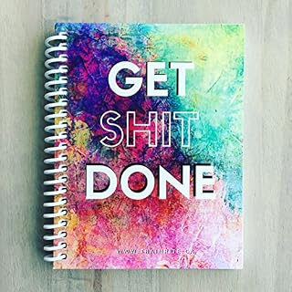 TrainRite Compact Fitness Journal - GET SHIT DONE