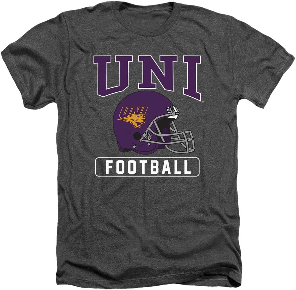 University of Northern Iowa Official Football Helmet Unisex Adult T Shirt