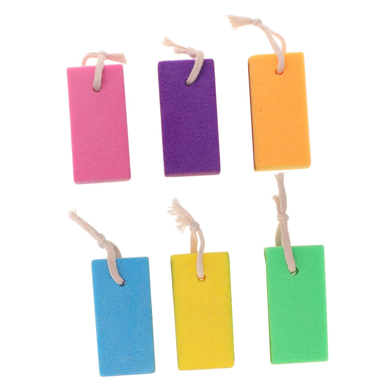 FRCOLOR 24pezzi Pietre Pomice Per Esfoliazione Dei Piedi Rimuovi La Morta Con Facilità Colori Casuali Per Uomini e Donne