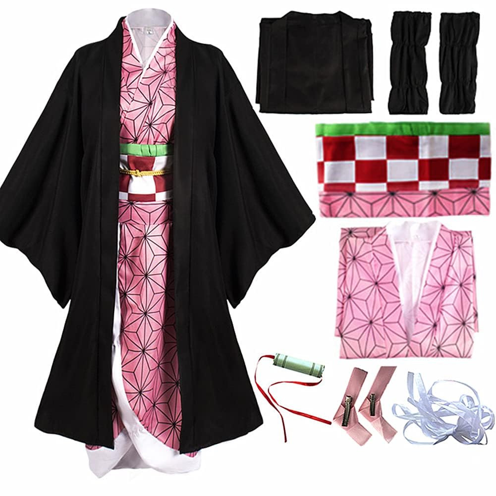 Todoroki Shoto Anime Cosplay Costume Outfit Dress Suit Full Set with Hairwear and Mouthpiece two style Women