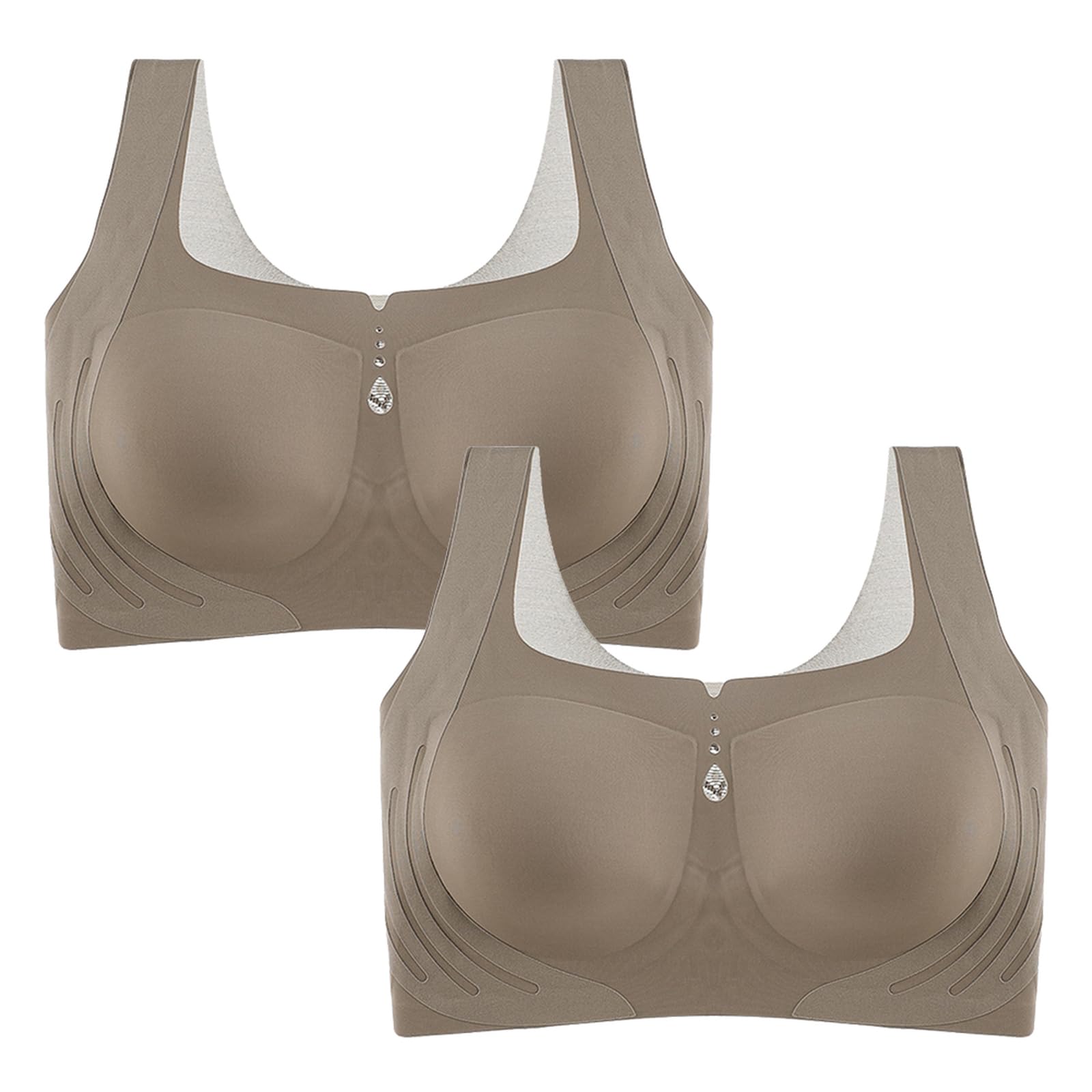 Sport BH Damen ohne bügel büstenhebe BH Baumwoll Bustier Damen