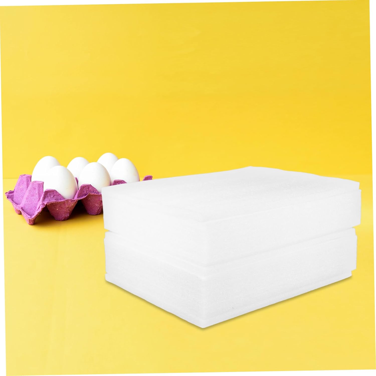 Ciieeo Enhanced Protection Foam Egg Holder Egg Cartons Reusable for Camping Supermarket Home