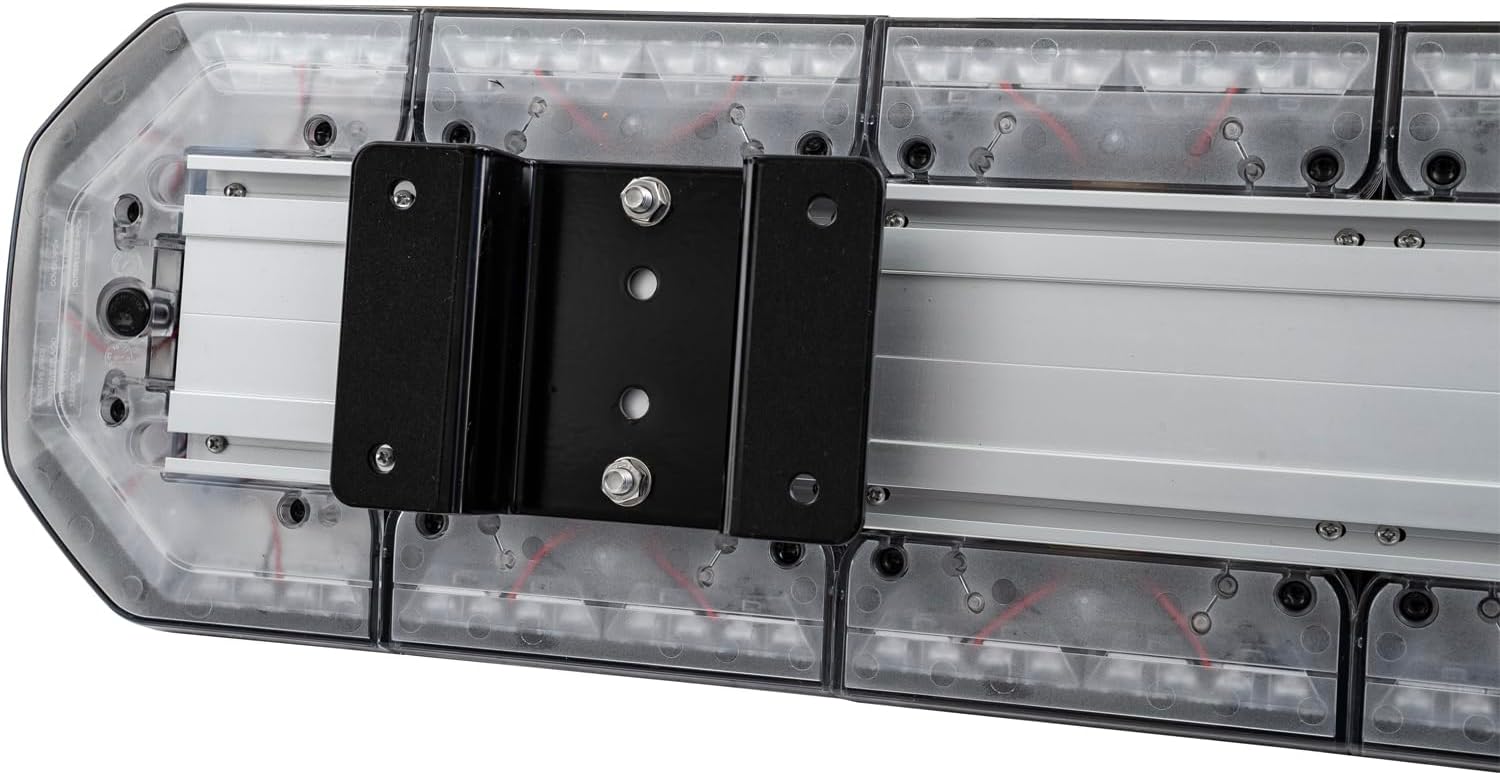 Buyers Products 3024648 Headache Rack Steel Mounting Feet for LED Modular Light Bars, Emergency Light Bar Mount, Safety Vehicles, Utility/ Work Trucks, UTV Light Bar Mounting Feet, Black