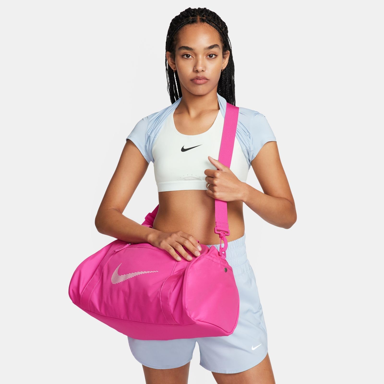 Nike Women's Club Bag Nk Gym Club Bag - Sp23, Laser Fuchsia/Med Soft Pink, DR6974-617, MISC