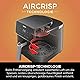 Ninja PRO Air Fryer Heißluftfritteuse, 4,7L Airfryer, Einzelkorb-Heißluftfritteuse, 4-in-1, für 1-2 Portionen, Digital, Kochen aus dem Gefrorenen, Antihaft-Schublade & Crisper Korb, Schwarz AF140EU