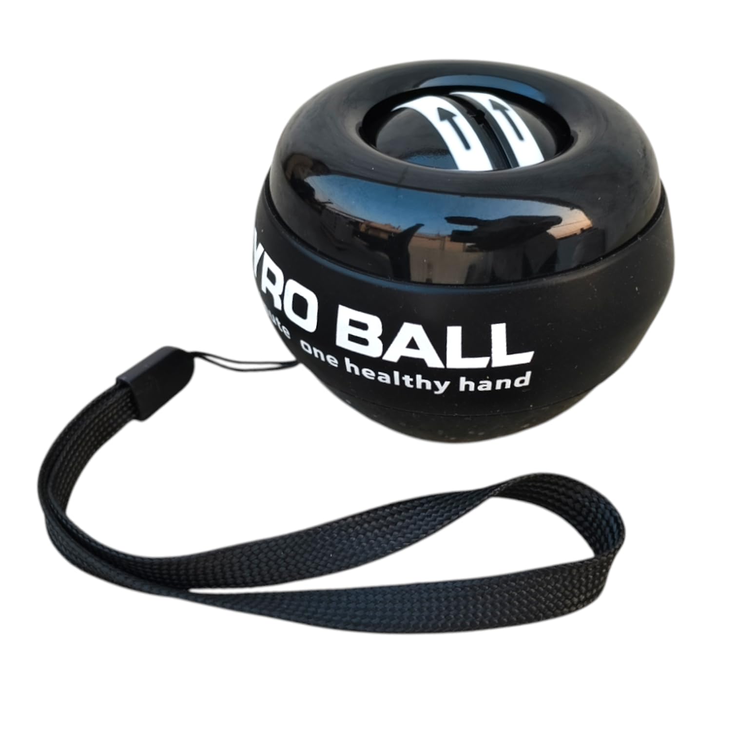 Gyro Ball Wrist Trainer | Self-Starting Wrist Exercise Ball (No Lights) | Hand, Wrist & Forearm Strength Training Equipment for Home, Office & Fitness Use | Pack of 1-image-7