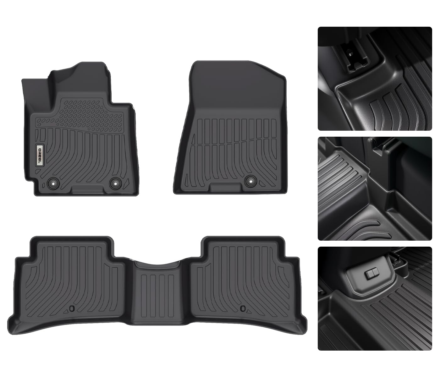 orealtrend Car Floor Mats Compatible with Hyundai Tucson 2016 2017 2018 Floor Liners Heavy Duty All Weather Guard