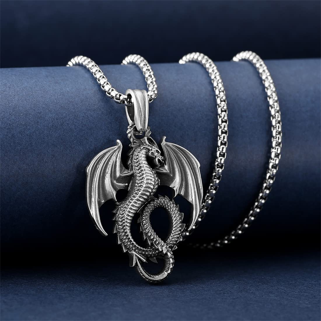 Pendentif Dragon en Or 18 carats - Bijouterie