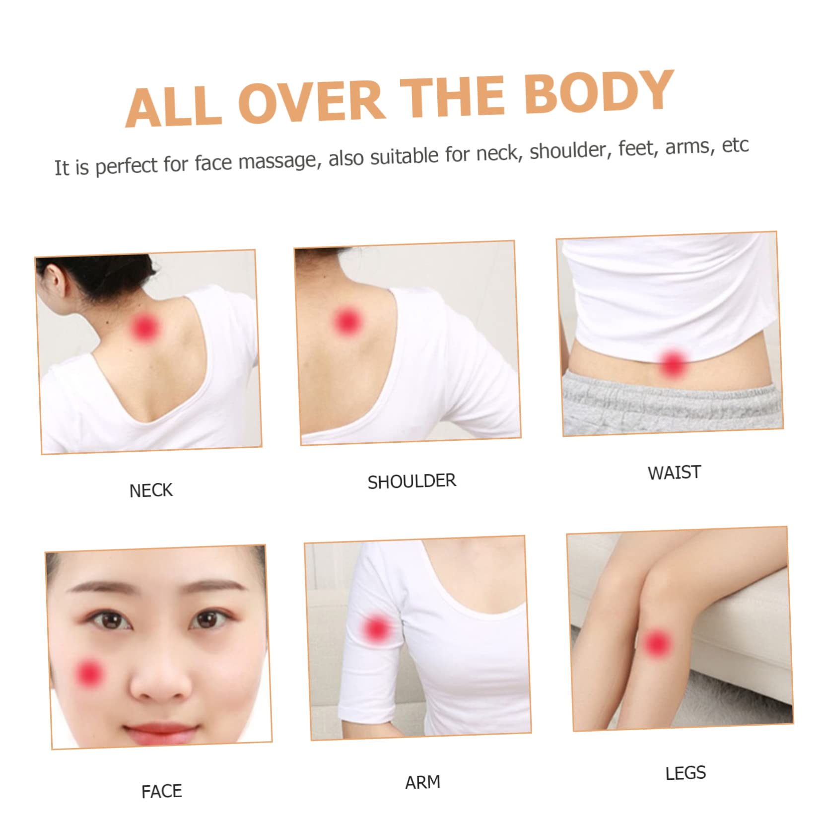 Healvian 5piezas Gua Sha De Cuerno De Búfalo Para Masaje Facial y Corporal Herramienta De Relajación Muscular Accesorio De Bienestar Para Hogar Compacto y Fácil De Usar
