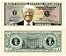 American Art Classics Pack of 5 - Donald Trump 2017 Federal Inaugural Presidential Dollar Bill Limited Edition