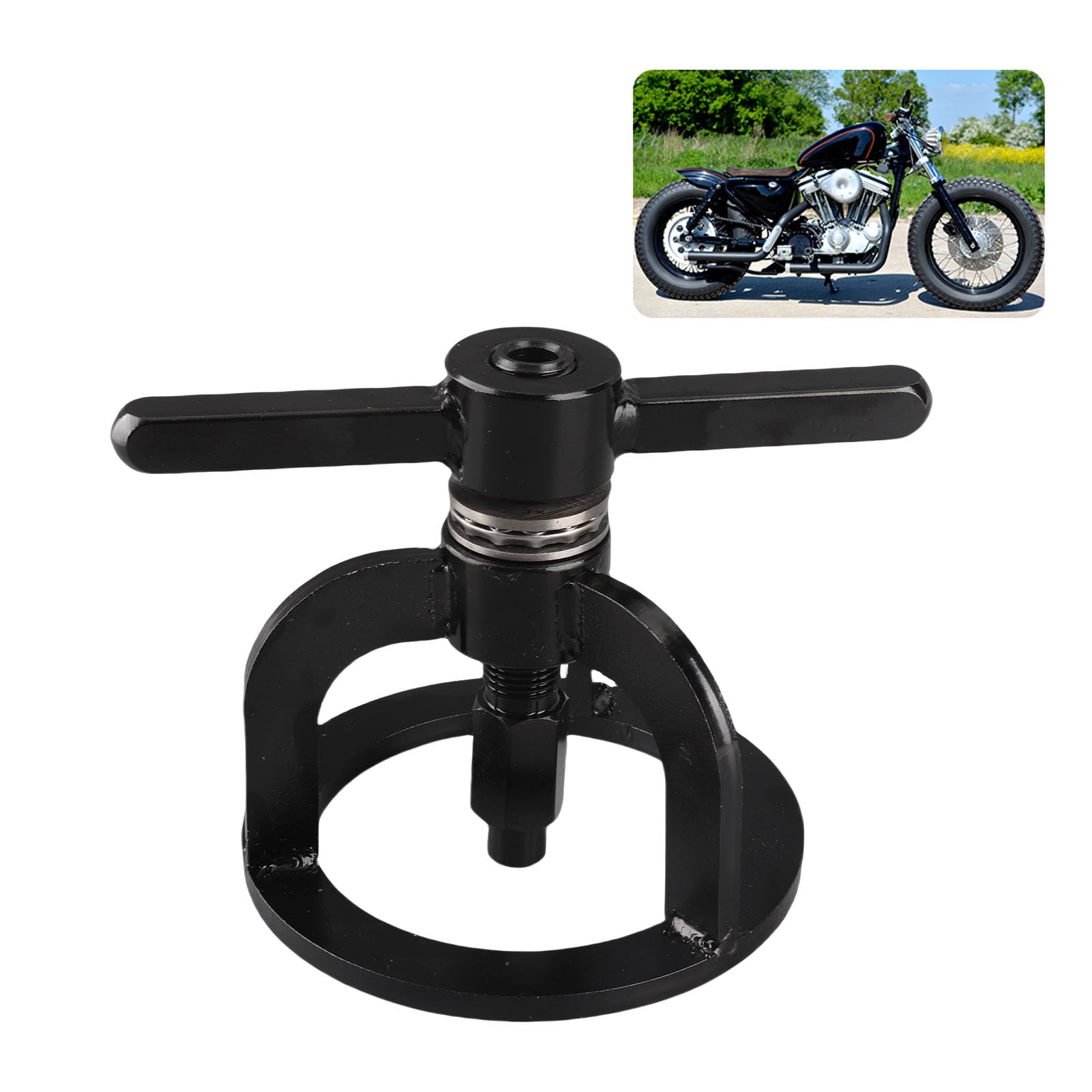 Kit di Strumenti di Compressione della Frizione Migliorata per XLH 883, Realizzato in Acciaio a Prova di Ruggine, Offre un Facile Adattamento per L'accesso All'anello di Fissaggio a Molla,
