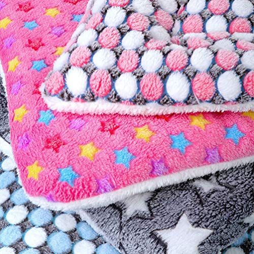 Popetpop tapete para cama para cães com parte inferior antiderrapante para gatos, almofada de lã de