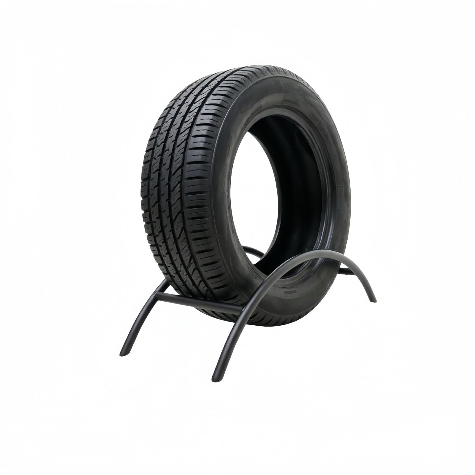 AKFNCJE Adjustable Tire Rack, Car Rim Display Rack