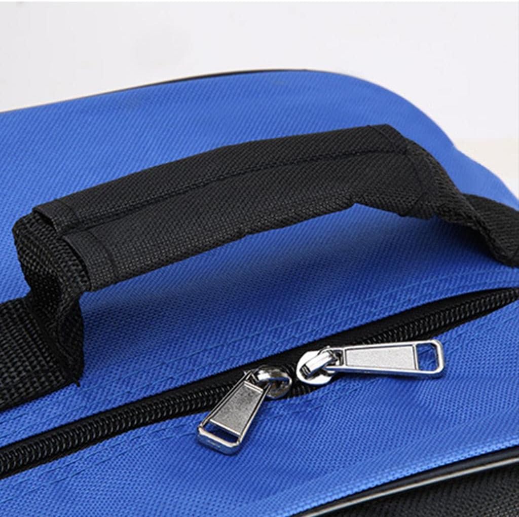 Golf Club Travel Bag with, Nylon Case for Women and Men, Black