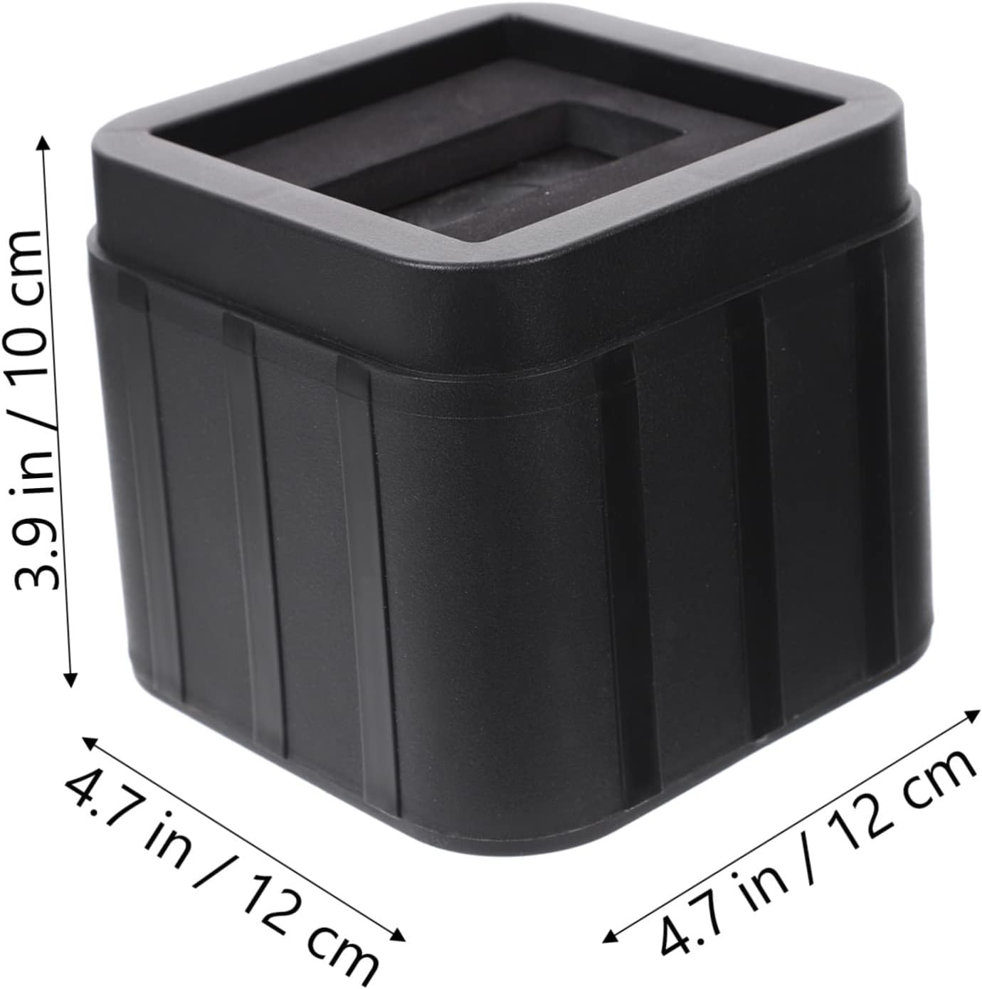 4sets Solid Wheel Mats Furniture Risers Table Risers Couch Sofa Bed Non-Slip Washable for Kitchen Cupboard Closet Sofa Bed Desk