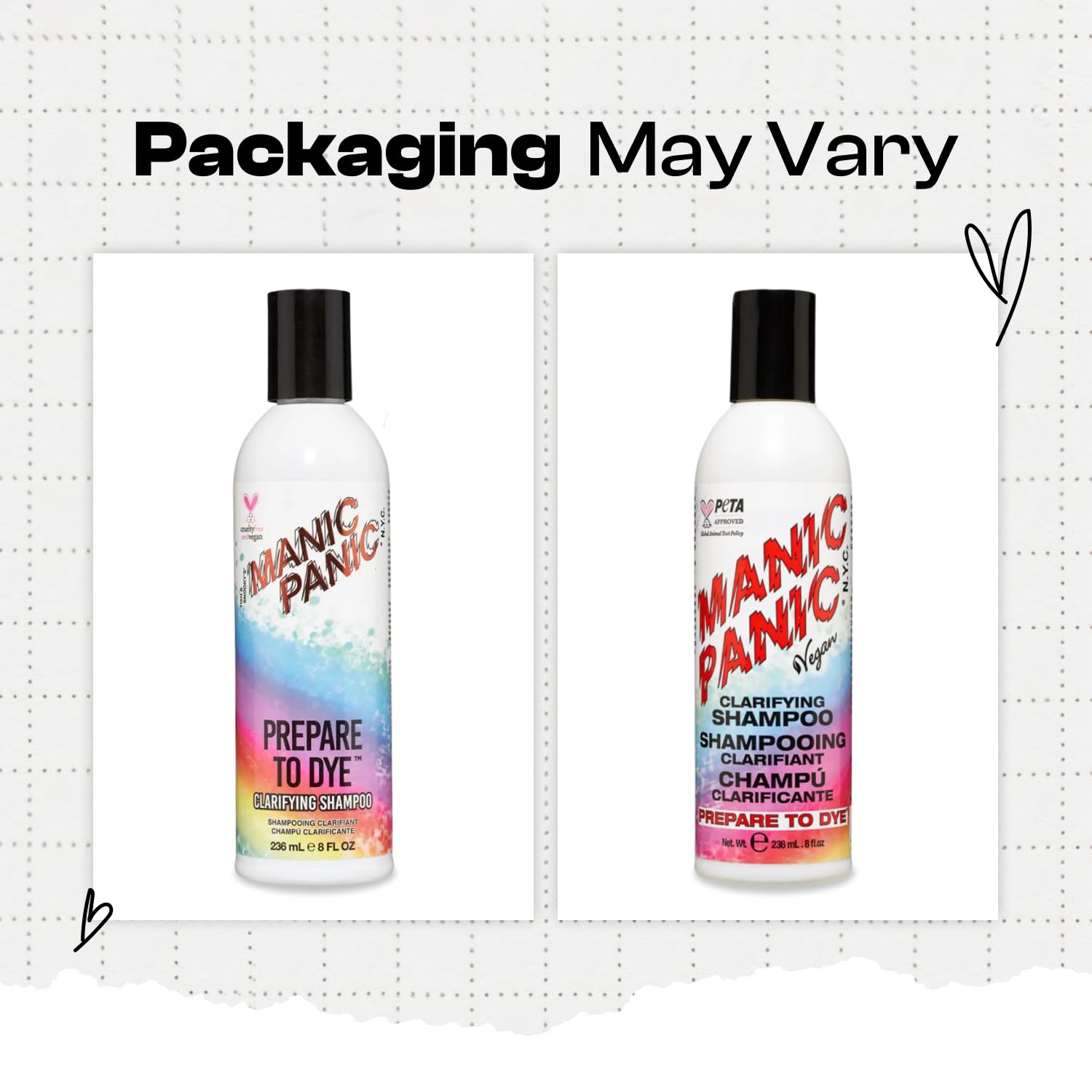 Manic Panic Not Fade Away Color Protecting Shampoo 236ml
