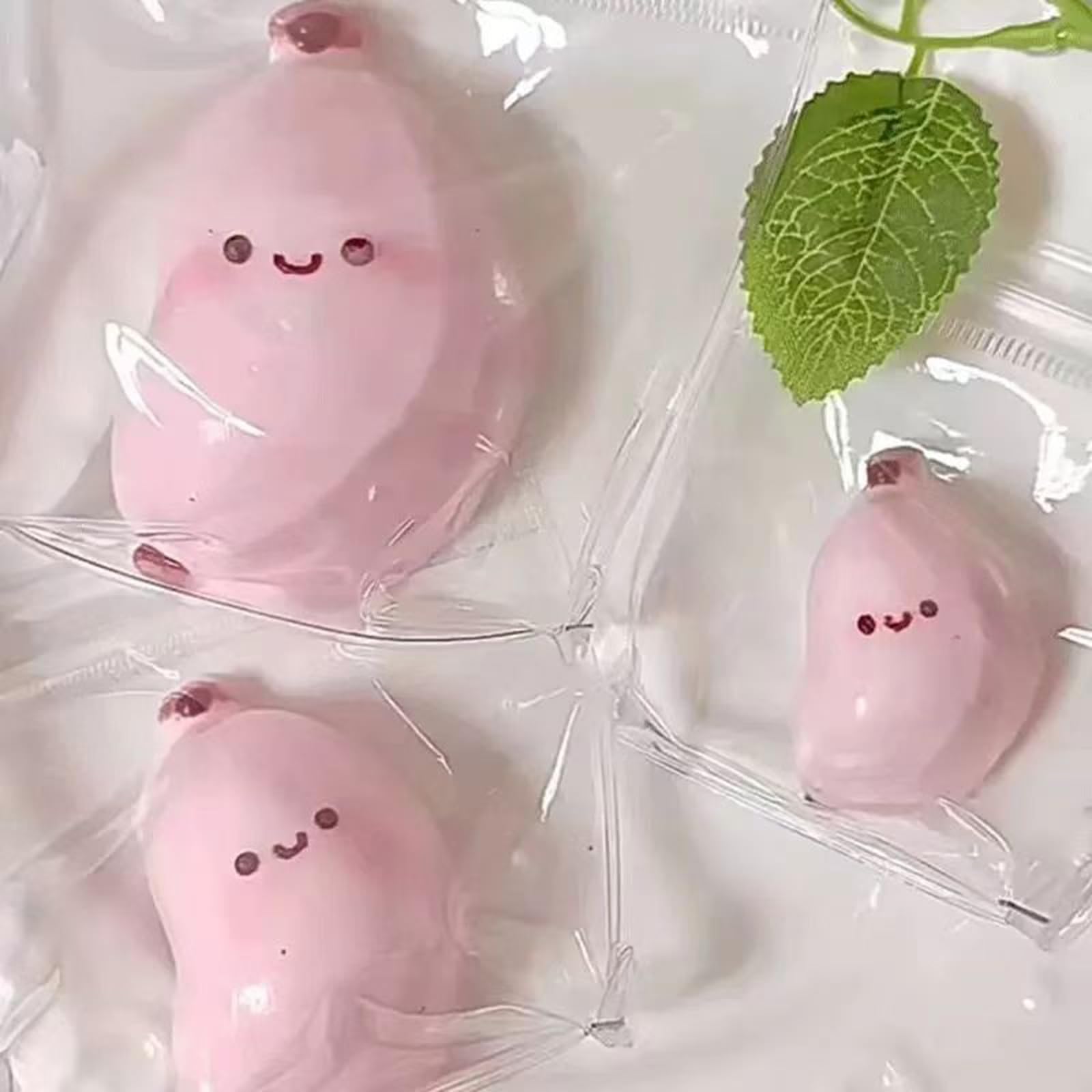 Banana Fruit Squishy Ornaments,Soft Mystery Squishy Stress Relief Squeeze Sensory Fruit Ornament for Adults,Anti‑Anxiety Hand Dumpling for Home,Novelty Office Decor & Relaxation Tool - Image 3