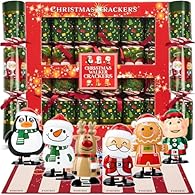 Category F1 Pack of Fun POP Crackers - Make Christmas more magical with our range of Christmas crackers that provide fun and entertainment for the whole family suitable for anyone aged 3+. Choose from a pack of 6 or a pack of 10 Variety of Gifts - Ea...