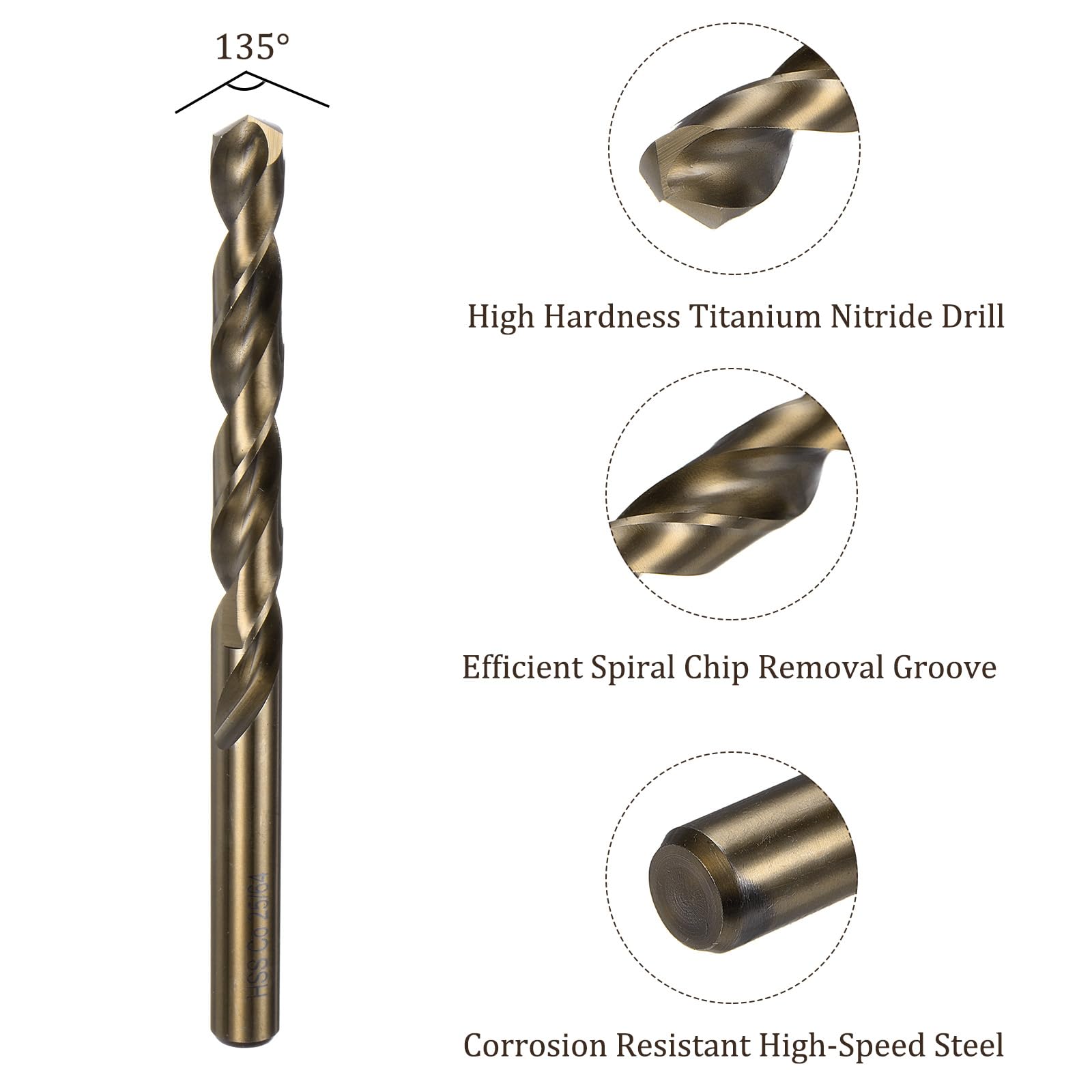 Kozelo 6PCS Twist Drill Bit - Image 2